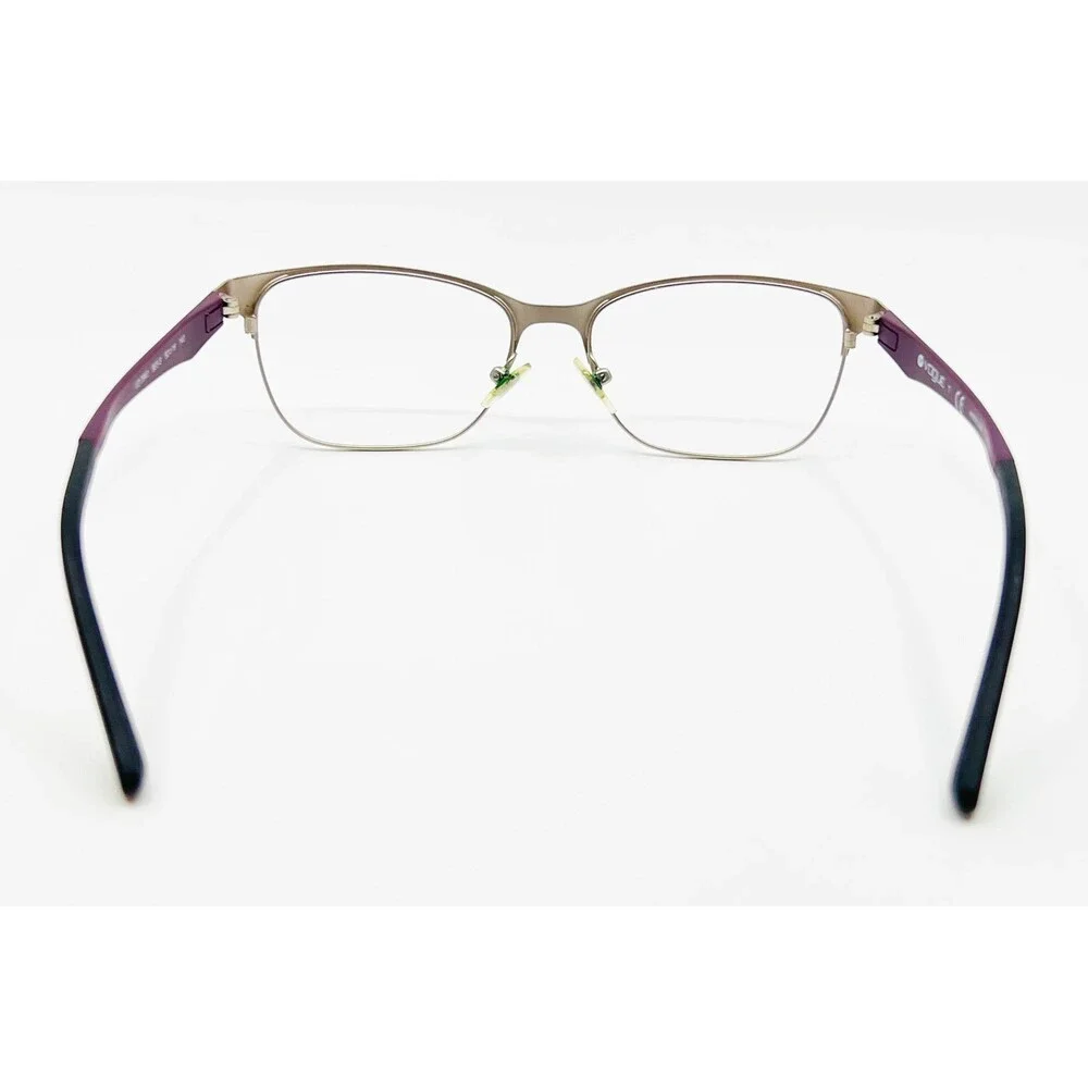 Vogue Eyeglasses Womens Purple Silver VO 3997 995-S 52-16-140 Full Rim Frames 52